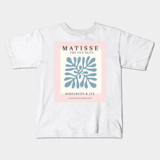 Matisse pink cut outs design, contemporary art, ModernMasterpiece, PaperCollage, ColorfulCreations, AbstractArt, ContemporaryDesign. Kids T-Shirt